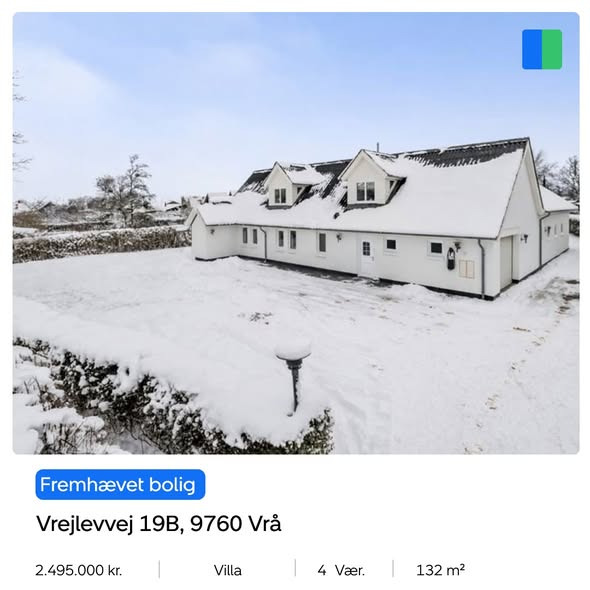 Nybolig Brønderslev & Vrå præsenterer totalmoderniseret villa med stor garage i Vrå