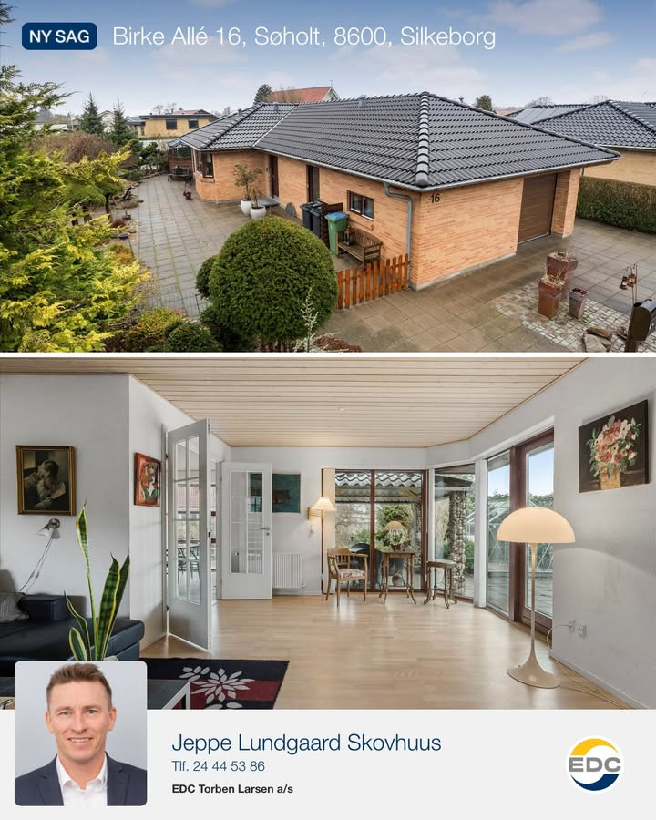 Flot etplansvilla i Silkeborg med central beliggenhed tæt på natur og byliv