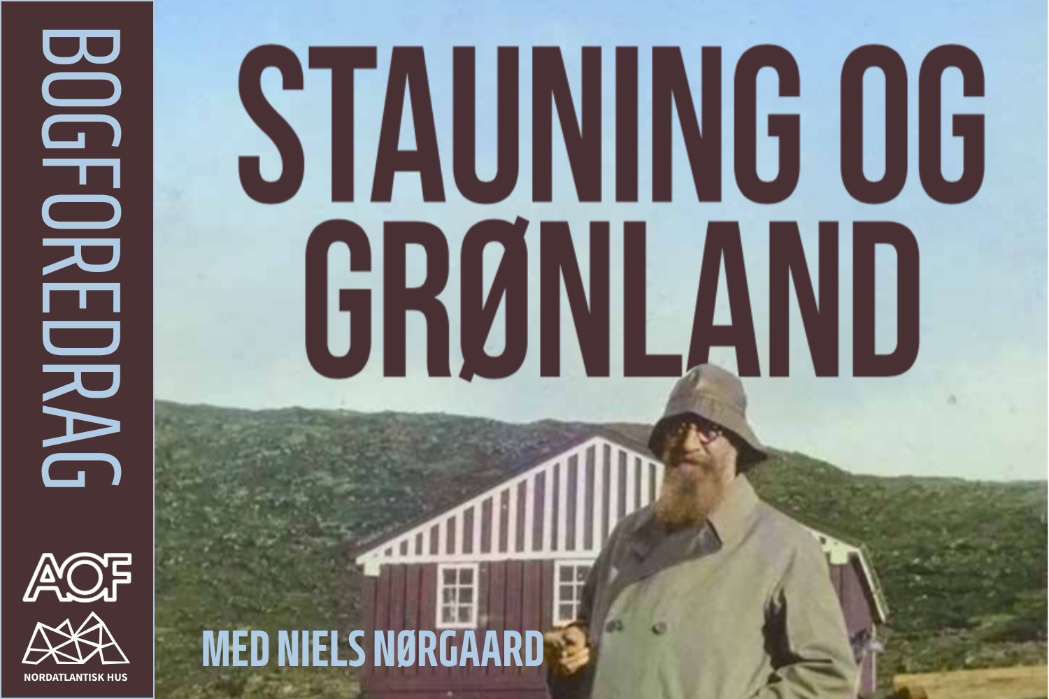 Bogforedrag med Niels Nørgaard om Stauning og Grønland
