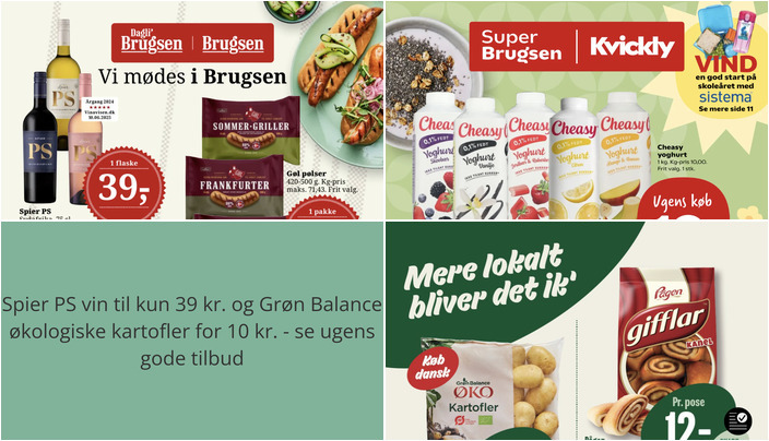 Spier PS vin til kun 39 kr. og Grøn Balance økologiske kartofler for 10 kr. - se ugens gode tilbud