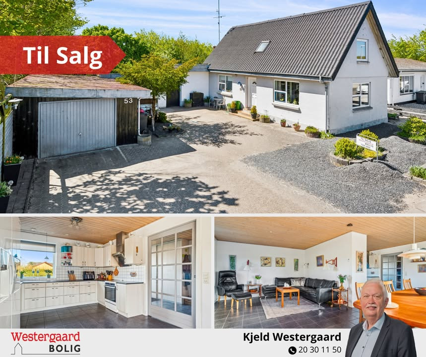 Westergaard Bolig præsenterer velholdt villa i Nordbyen med perfekt beliggenhed