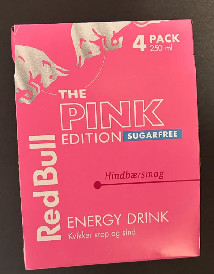Meny Randers tilbyder Red Bull The Pink Edition Sugarfree 4 pk til 25 kr.