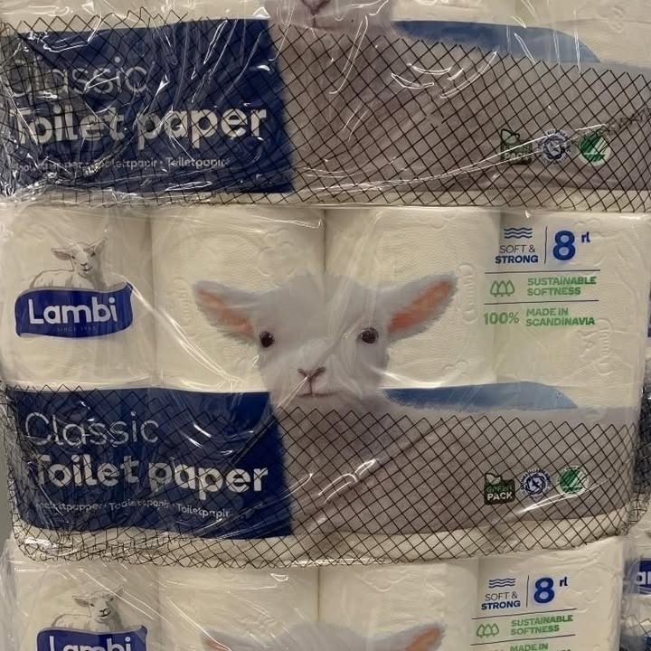 SuperBrugsen Hammerum tilbyder stor rabat på Lambi toiletpapir