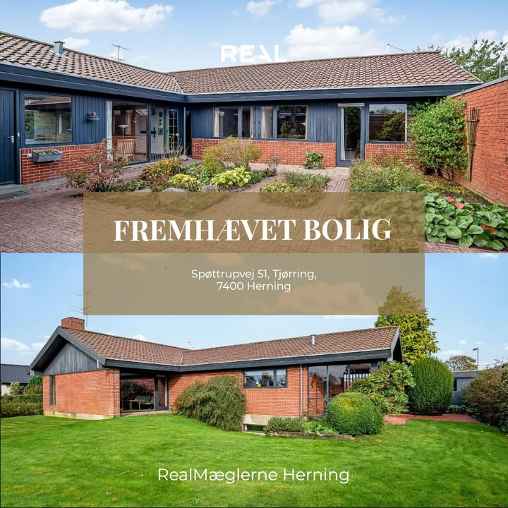 RealMæglerne Herning fremhæver bolig på Spøttrupvej i Tjørring