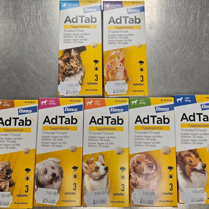 Camillas Dyrecenter fejrer nyhed: Nu forhandler vi AdTab lopper og flåter piller