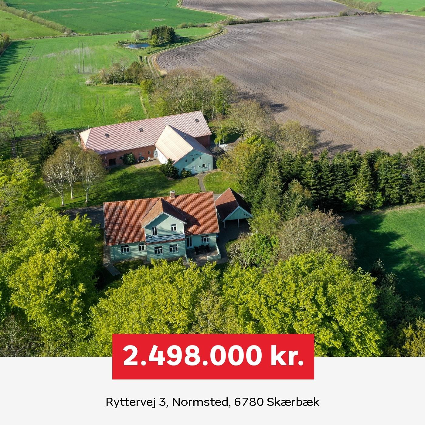 Home Tønder annoncerer prisjustering på unik bolig i Skærbæk