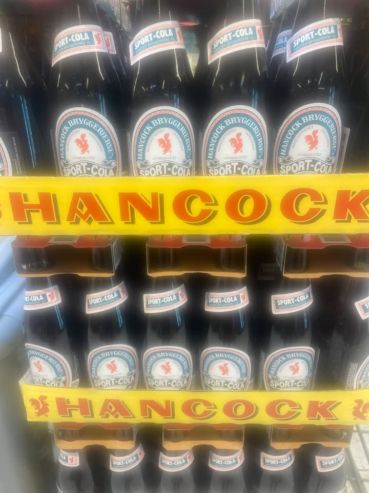 Meny Randers tilbyder Hancock Sportscola på tilbud til afhentning