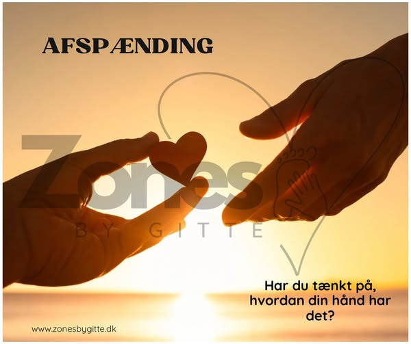 Zones By Gitte opfordrer til afslappede hænder for bedre søvn