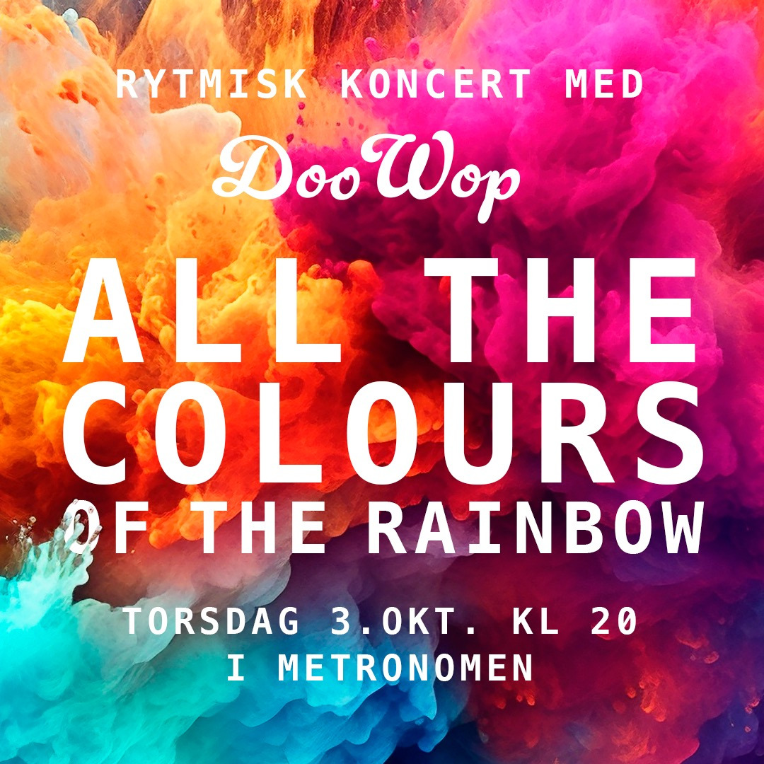 Oplev Doo Wop's farverige a cappella-koncert i Metronomen