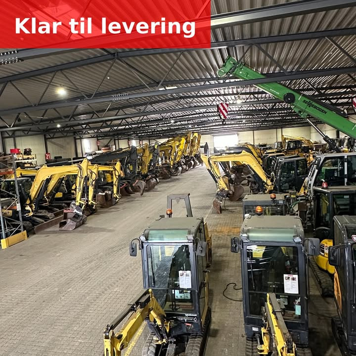 Scantruck A/S klar til omgående levering af brugte gravemaskiner