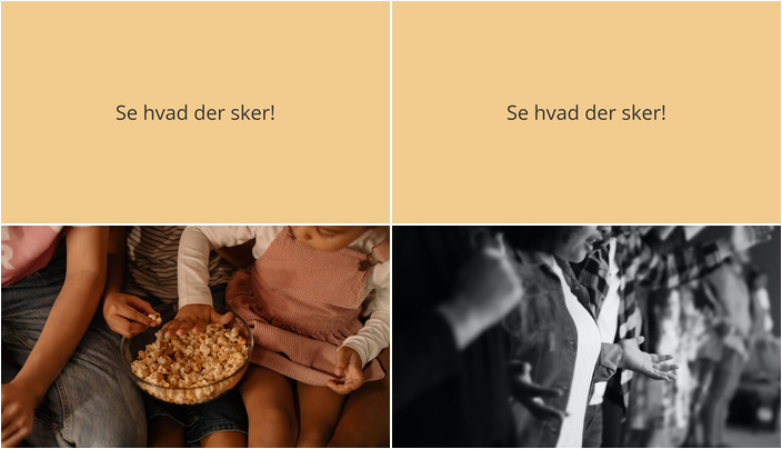 Film for børn og fællessang i Trige: Se hvad du kan opleve den kommende uge