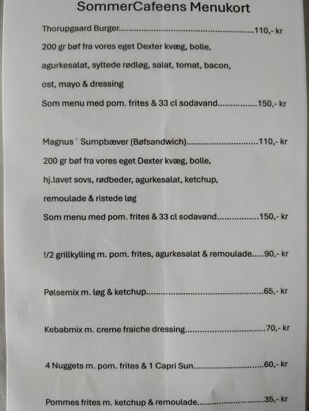 Thorupgaard fejrer 15 år med 15 % rabat på burger og bøfsandwich i juli