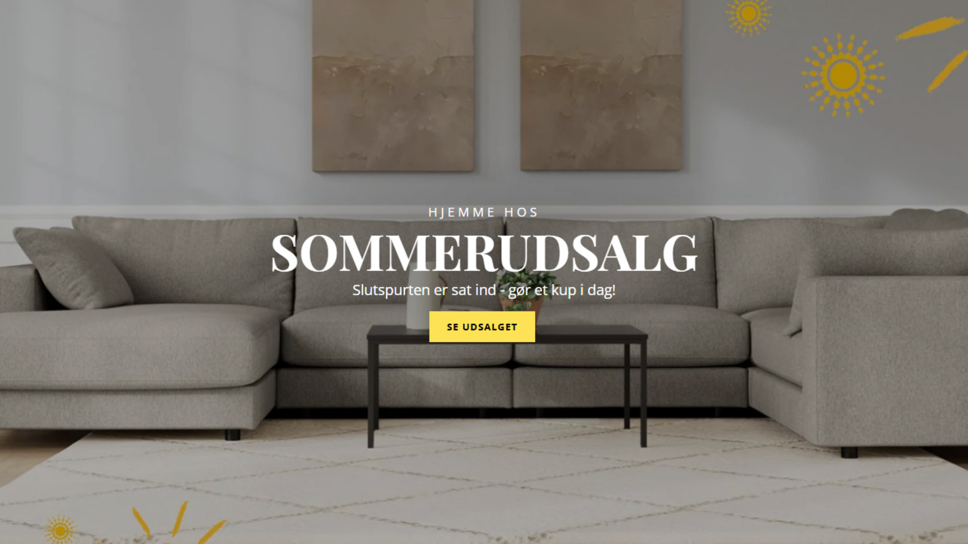 Gør en god handel hos Hjemme Hos - Det store møbelhus