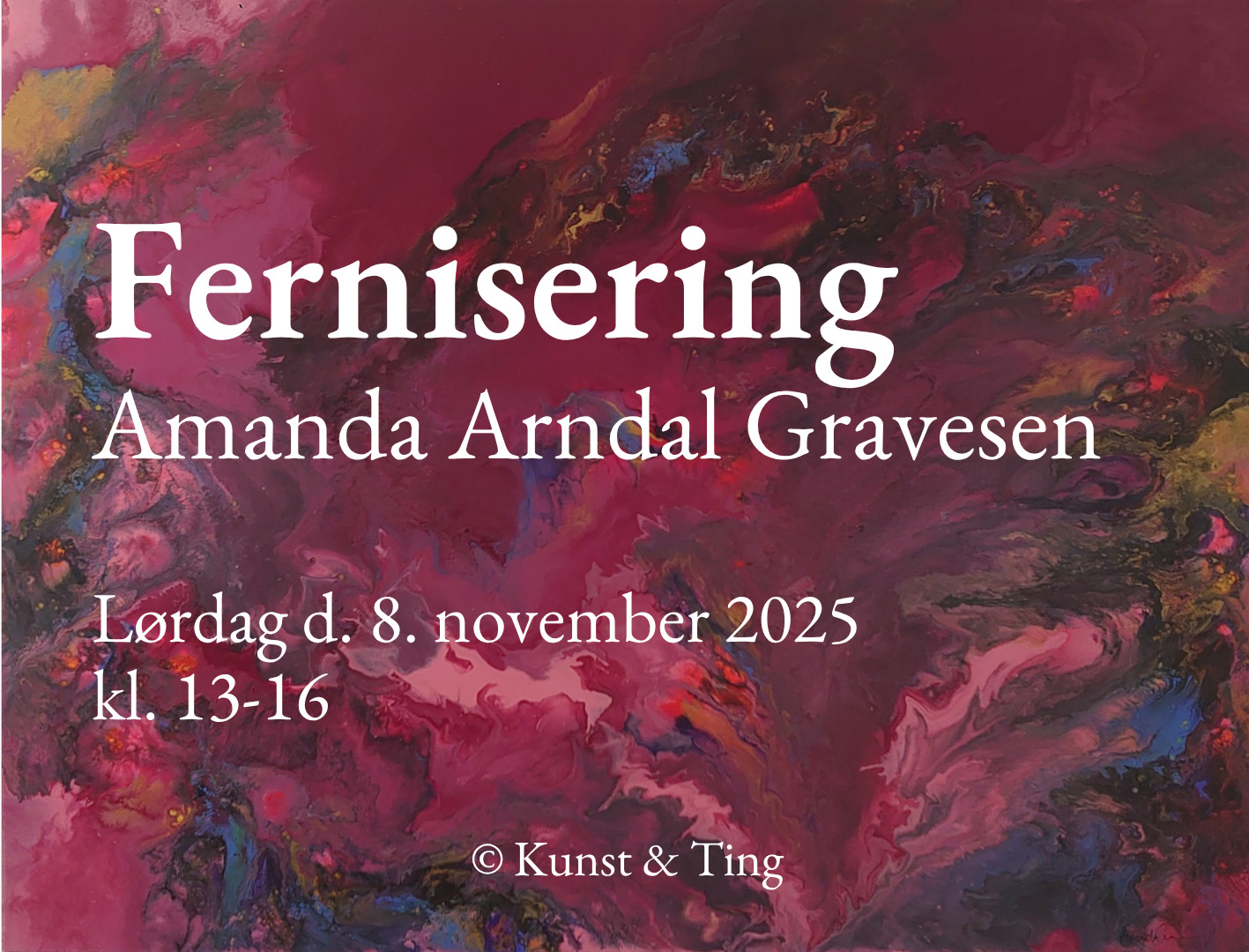 Farverige efterårsdrømme hos Kunst & Ting