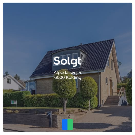 Nybolig Kolding ønsker tillykke med salget af Alpedalsvej 4