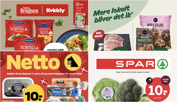 Få Torres Coronas vin til 37 kr. og Lurpak smør til kun 14 kr. - se de lokale dagligvaretilbud