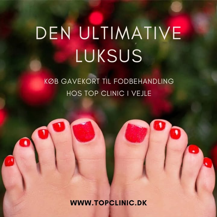Top Clinic tilbyder luksuriøs fodbehandling med gavekort mulighed