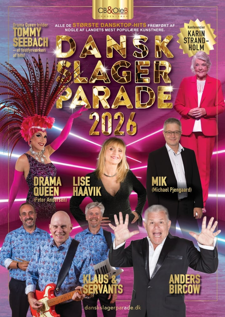 Oplev Dansk Slager Parade 2026 i Gørlev