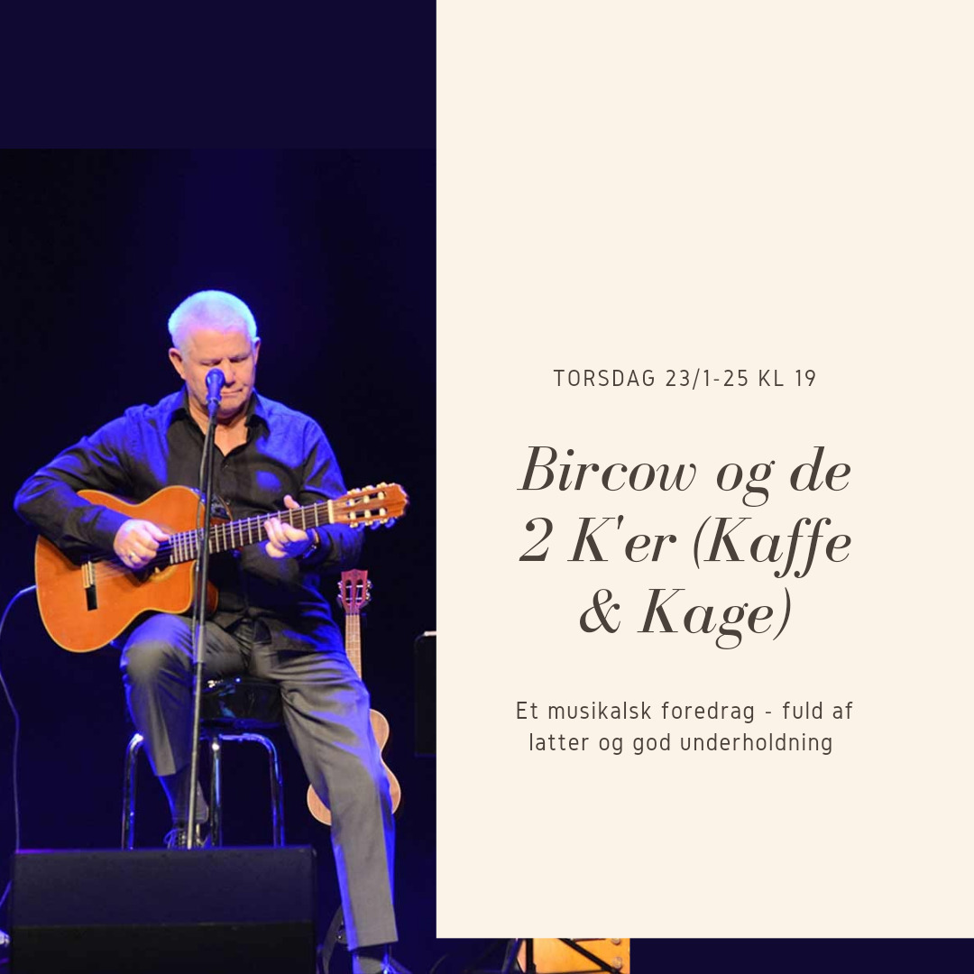 Musikalsk foredrag med Anders Bircow i Sæby Forsamlingshus