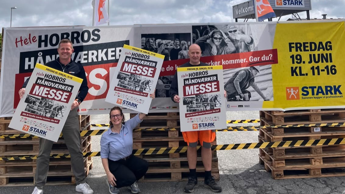 Travl sommer hos STARK Hobro efter velbesøgt håndværkermesse