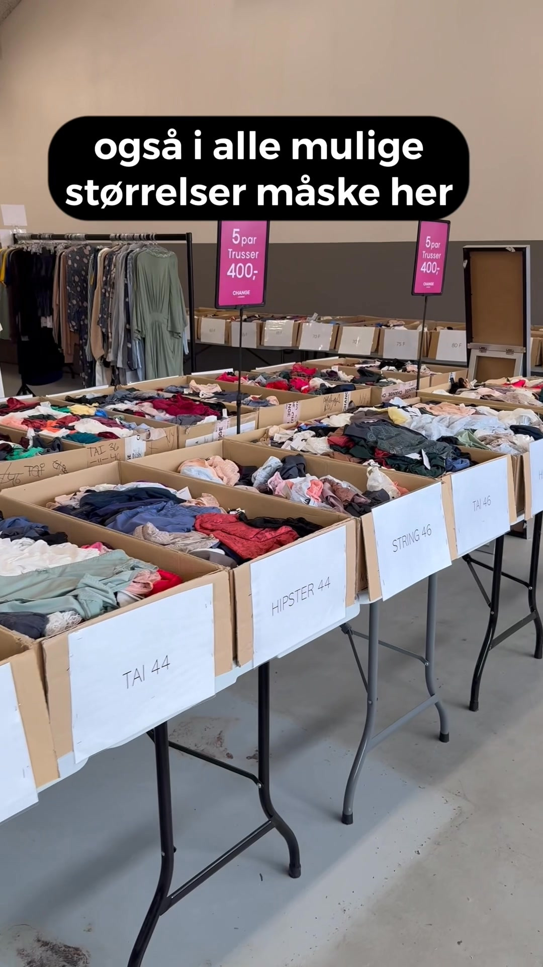 Lagersalg.com annoncerer ny Change Lingerie outlet i Ikast med store rabatter