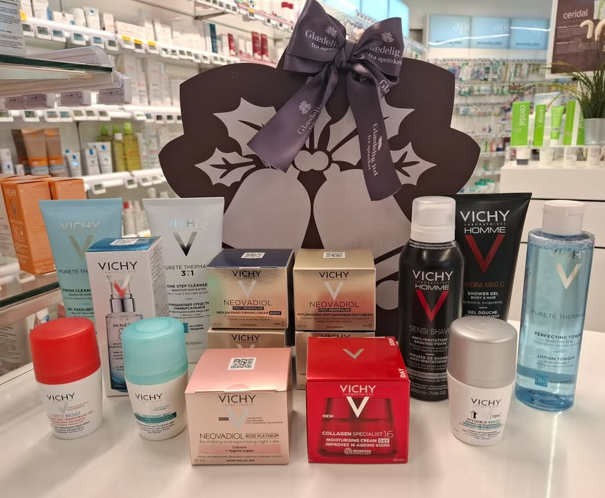 Ikast Apotek tilbyder 25% rabat på Vichy-produkter i morgen som adventstilbud