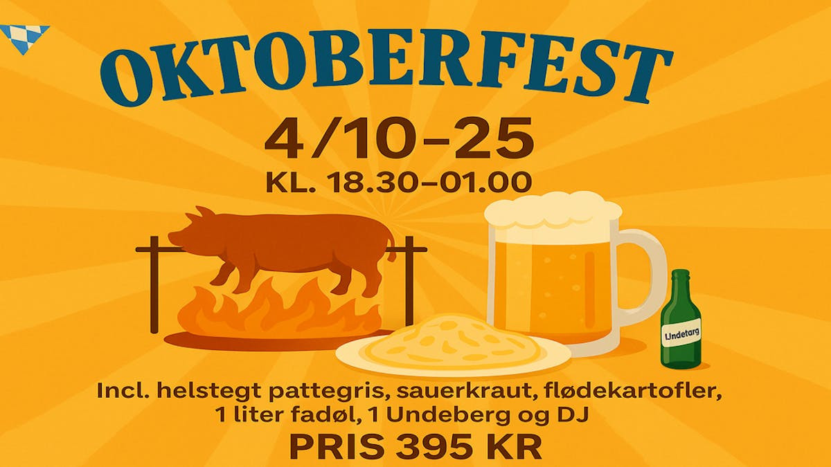 Oktoberfesten i Sorø: En aften med fest og tyske traditioner