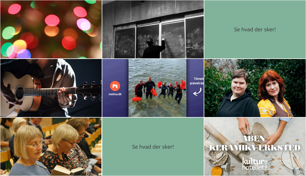 Ugen i Rønde: Fællessang, biavlerkursus og keramik