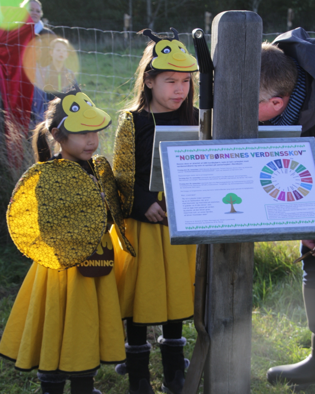 Indvielse af verdensmålsportaler og kunstskov på Nordre Fælled