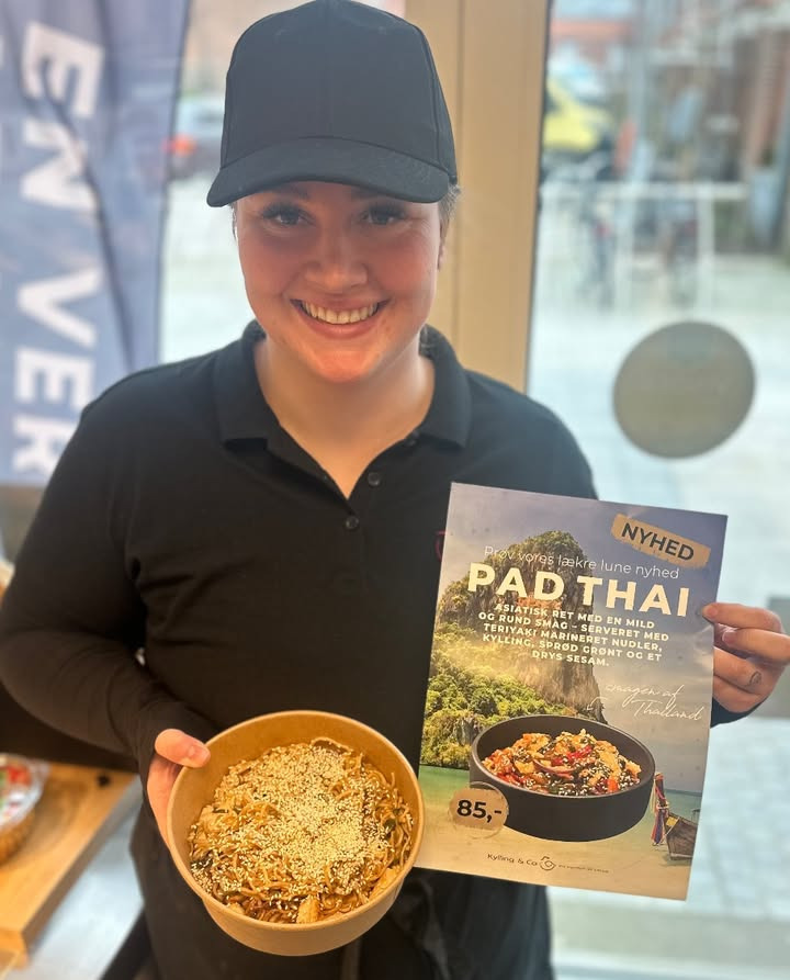 Kylling & Co Holstebro lancerer ny lækker Pad Thai-ret