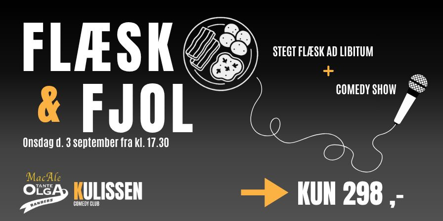 Flæsk & Fjol bringer smil og stegt flæsk til Randers