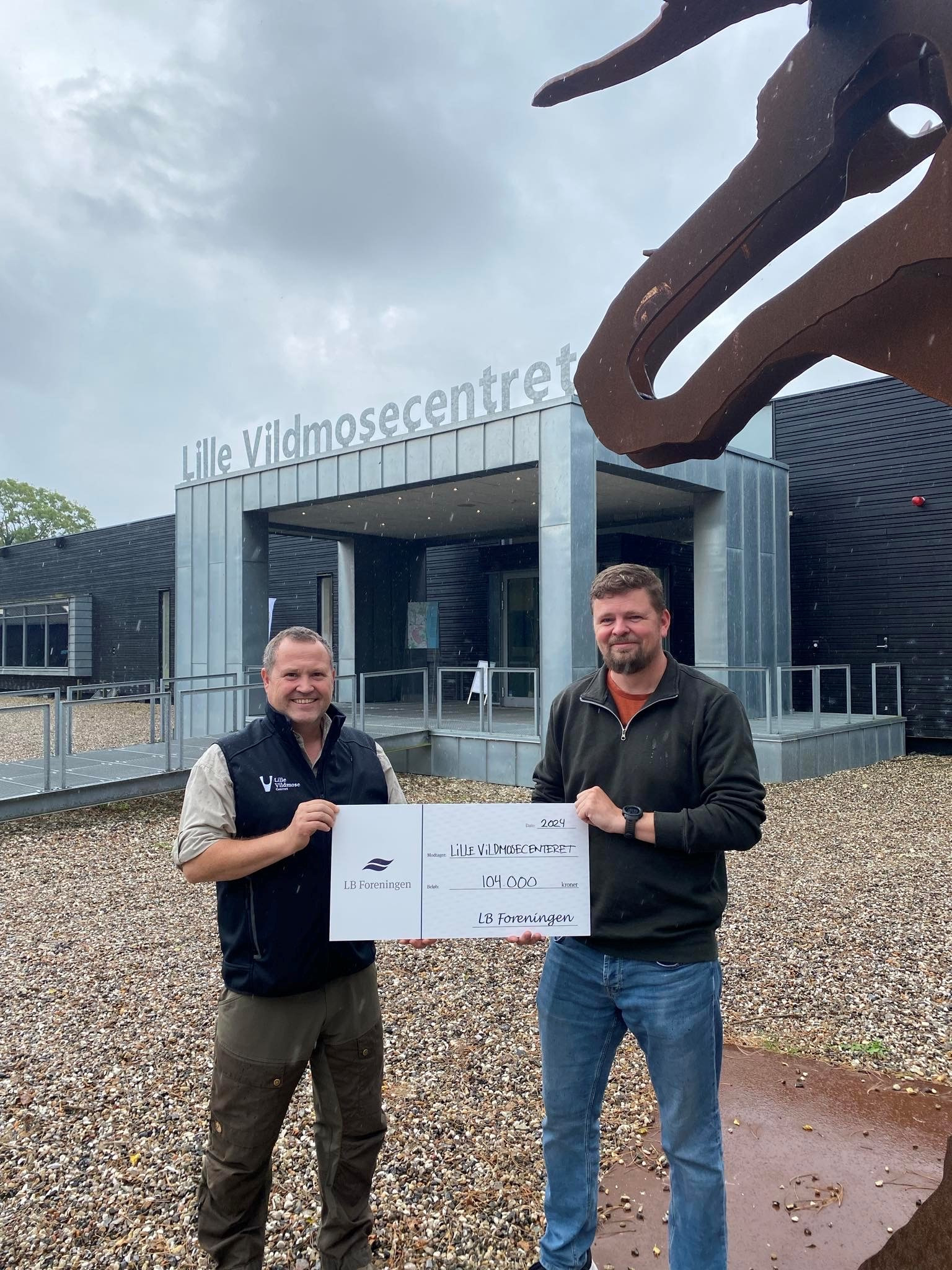 Stor lokal donation til Lille Vildmosecentret skal oplyse landbrugselever om økologi, biodiversitet og billige fødevarer