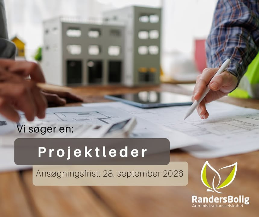 RandersBolig søger erfaren projektleder til bygge- og renoveringsprojekter