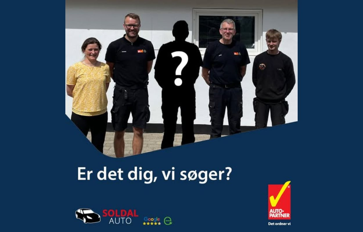 Soldal Auto søger dygtig mekaniker til spændende værksted