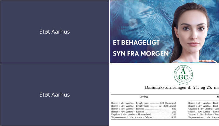 Nyt fra Aarhus Golf Club og NYTSYN Veri