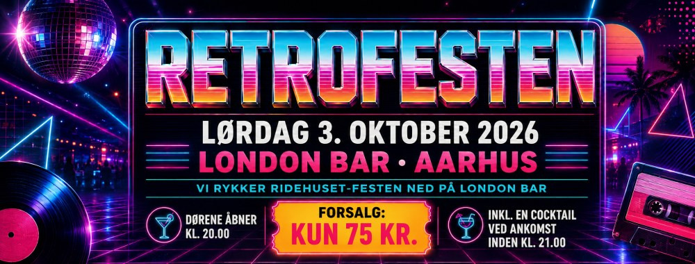 Festen flytter til London Bar: Oplev en aften med DJ Claus Green