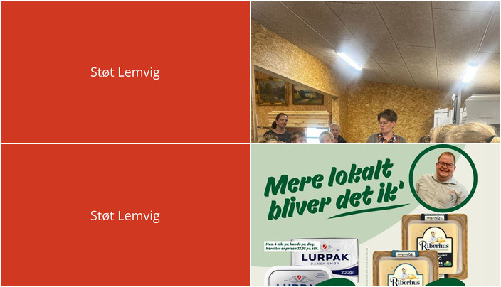 Nyt fra MIN KØBMAND LEMVIG og KRABBES BEGRAVELSESFORRETNING