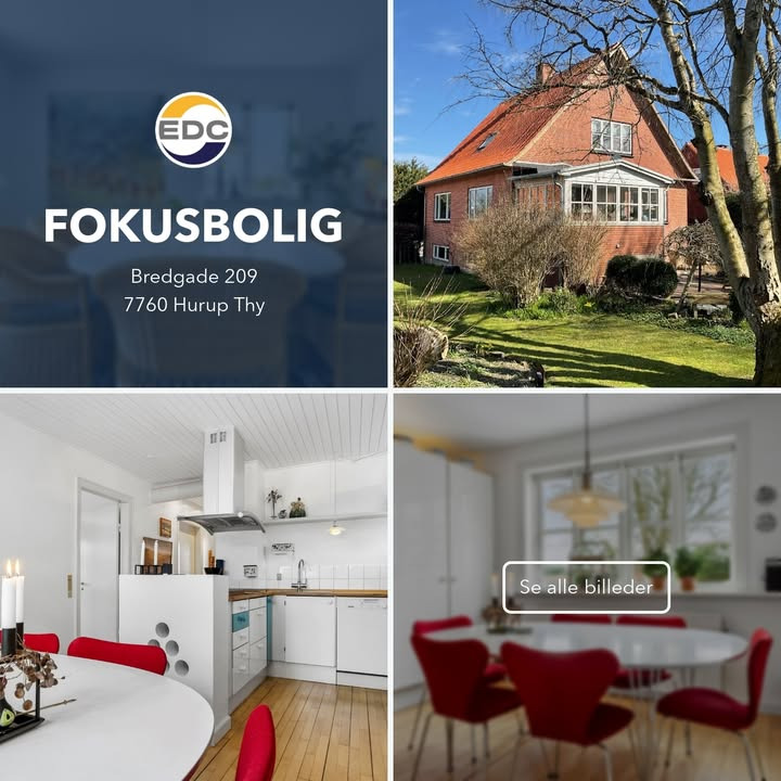 EDC Hurup Thy præsenterer fokusbolig på Bredgade 209