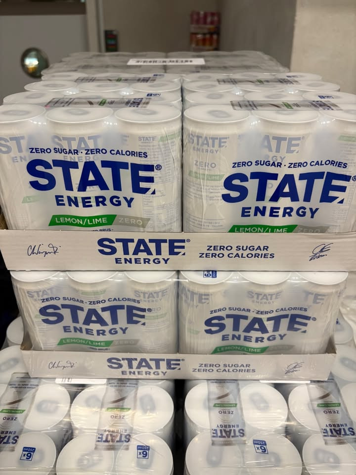 MENY Hobro tilbyder kasse med state lemon lime zero til stærk nedsat pris