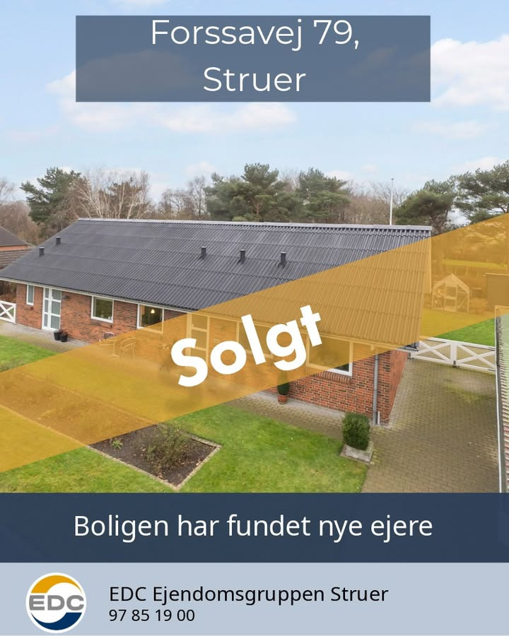 EDC Ejen­doms­grup­pen Struer har solgt Forssavej 79
