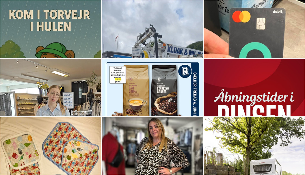 Nyt fra GARDEROBEN, CHOKOLET BON BONNIEREN, REMA 1000 Nykøbing Mors og 9 andre
