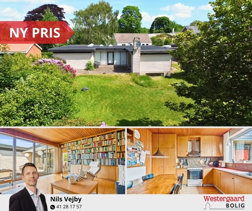 Westergaard Bolig annoncerer ny pris på stor familievilla i attraktivt område