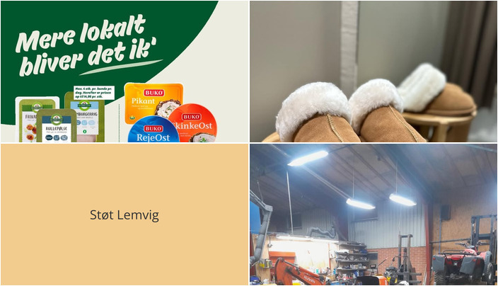Nyt fra MIN KØBMAND LEMVIG, HOUE SMED & VVS og Livingshop Holstebro