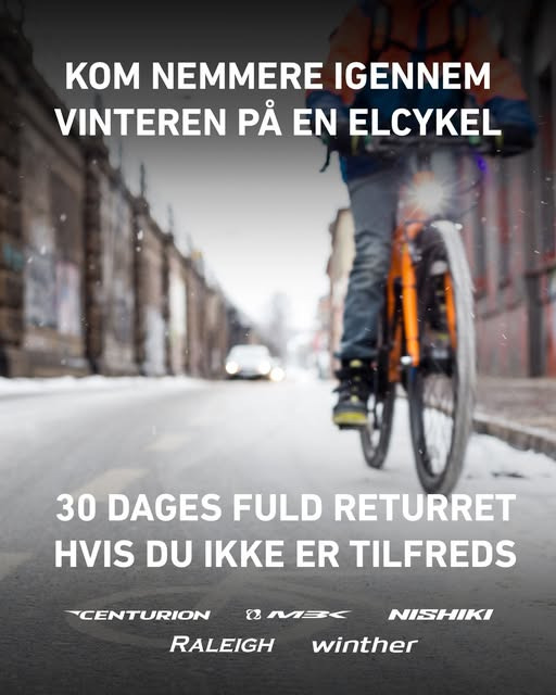 Bike Repair gør vinteren nemmere med elcykel og tilfredshedsgaranti