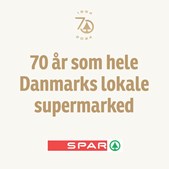 SPAR Skallerup A/S fejrer 70 år som hele Danmarks lokale supermarked
