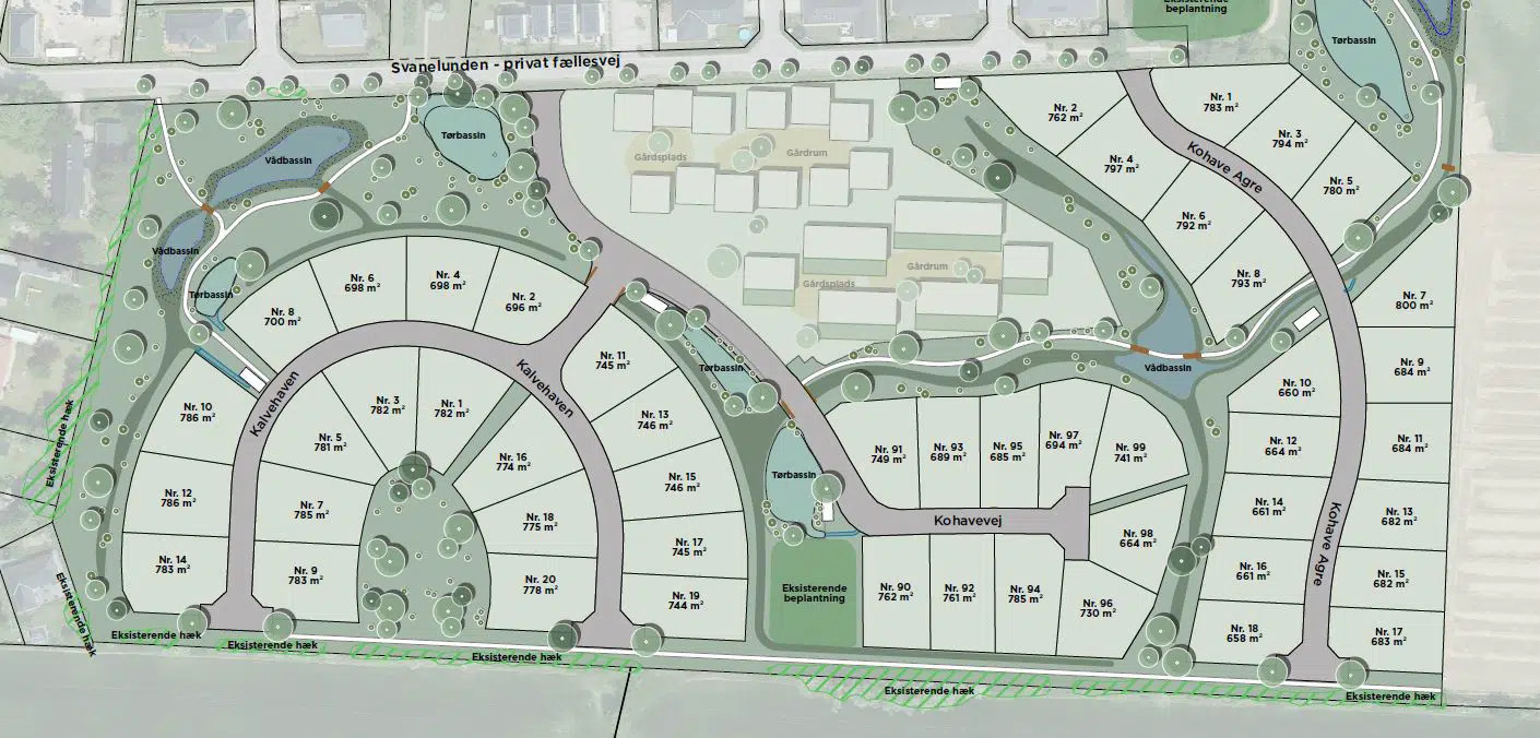 Nyt kvarter i landskabelige omgivelser er på vej i Herfølge Kohave