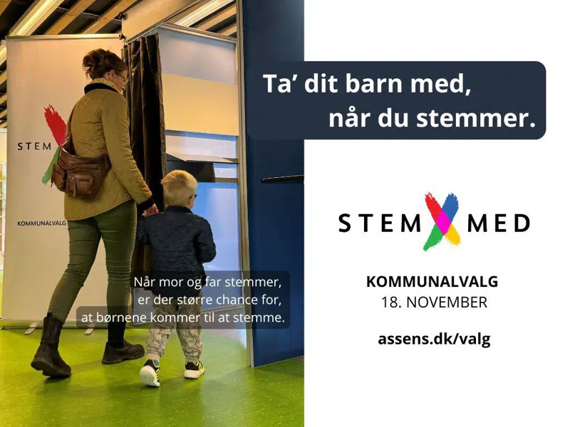Assens Kommune giver skolebørn lovligt fravær på valgdagen for at styrke demokratisk deltagelse