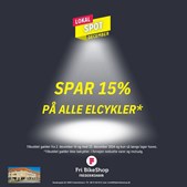 Gode decembertilbud på elcykler og udstyr hos Fri BikeShop Frederikshavn
