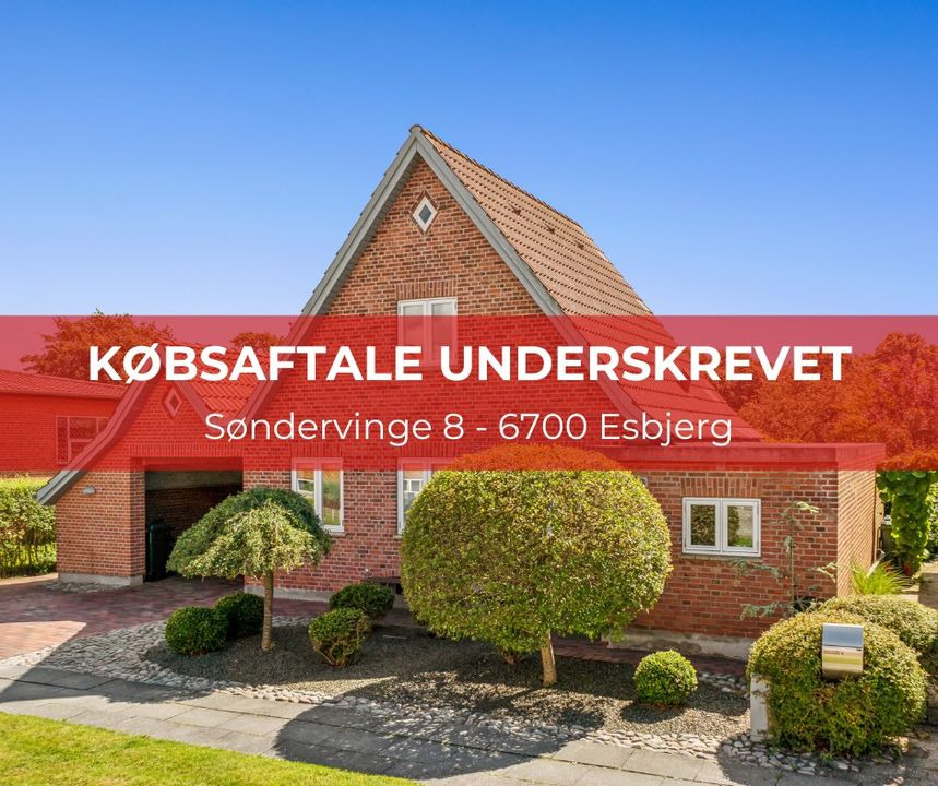 Købsaftale underskrevet på rekordtid: RealMæglerne Esbjerg sælger bolig på kun 42 dage