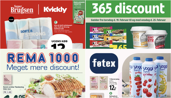 Gode tilbud på dansk kalv til 89 kr. og Lurpak smør til 12 kr. i Kalundborg